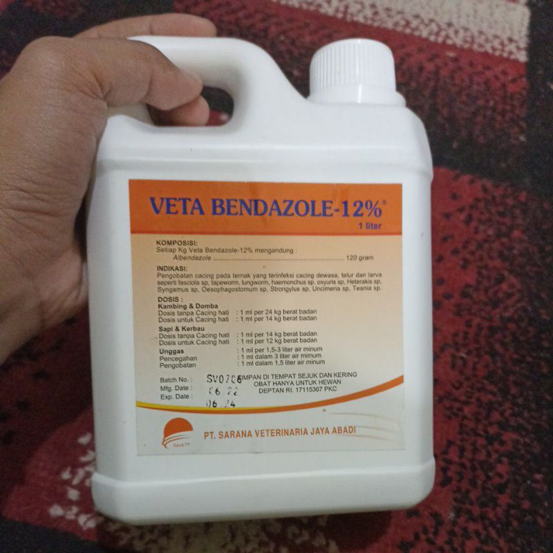 OBAT CACING TERNAK VETA BENDAZOLE