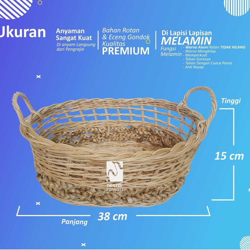 

(PROMO 0CP47) Souvenir Kotak keranjang parcel hantaran seserahan pengantin lamaran bulat ❂