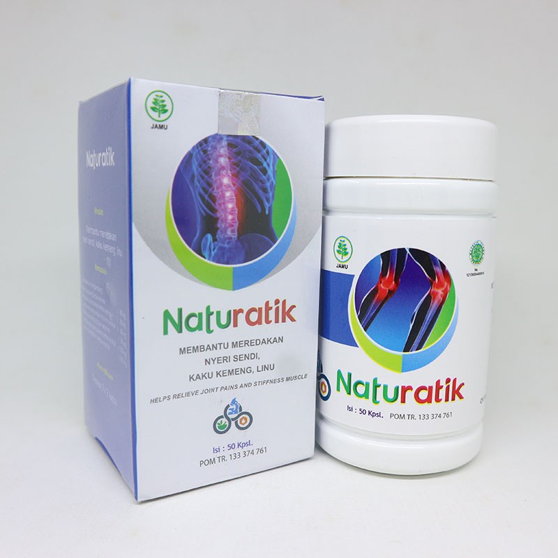 NATURATIK Kapsul Asam Urat dan Rematik