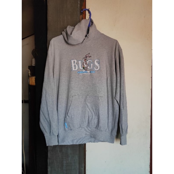 hoodie jacket kaos anime cartoon BUGS looney tunes size M not band
