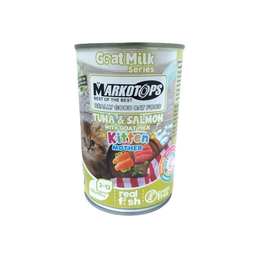 Makanan Kucing Basah Markotop Kaleng 400gr Wet Food Non Whiskas 400 gr