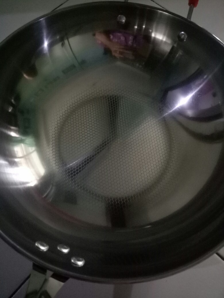 Gm Bear Wajan Wok Stainless Steel 32cm 1297 - Wajan Penggorengan Teflon Wok 32cm