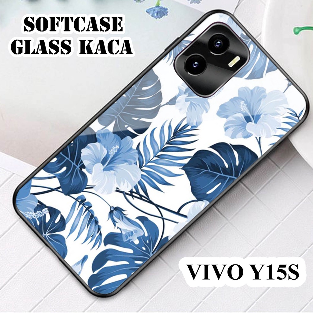 Softcase Glass Kaca VIVO Y15 S - Casing HP VIVO Y15 S[ S26 ].