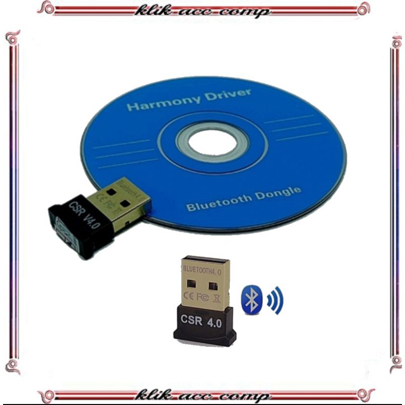 CSR Dongle Bluetooth Receiver Adapter USB v4.0 for Headset PC Speaker audio