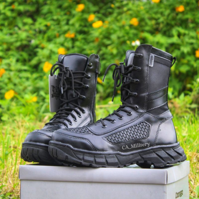 sepatu pdl tni polri kulit asli jatah terbaru 2021