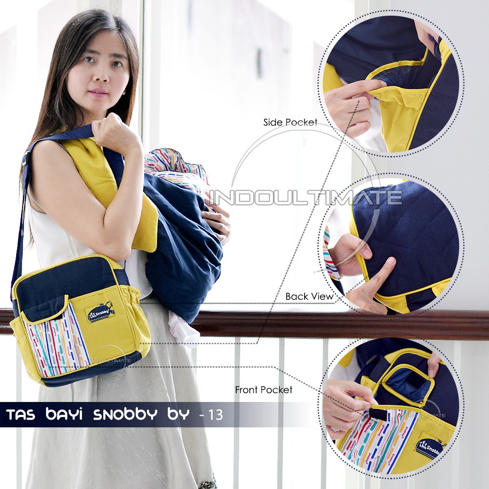 Tas Bayi SNOBBY BABY BY-13 - SMALL Tas Popok Bayi Tas Perlengkapan Bayi Diaper Bag