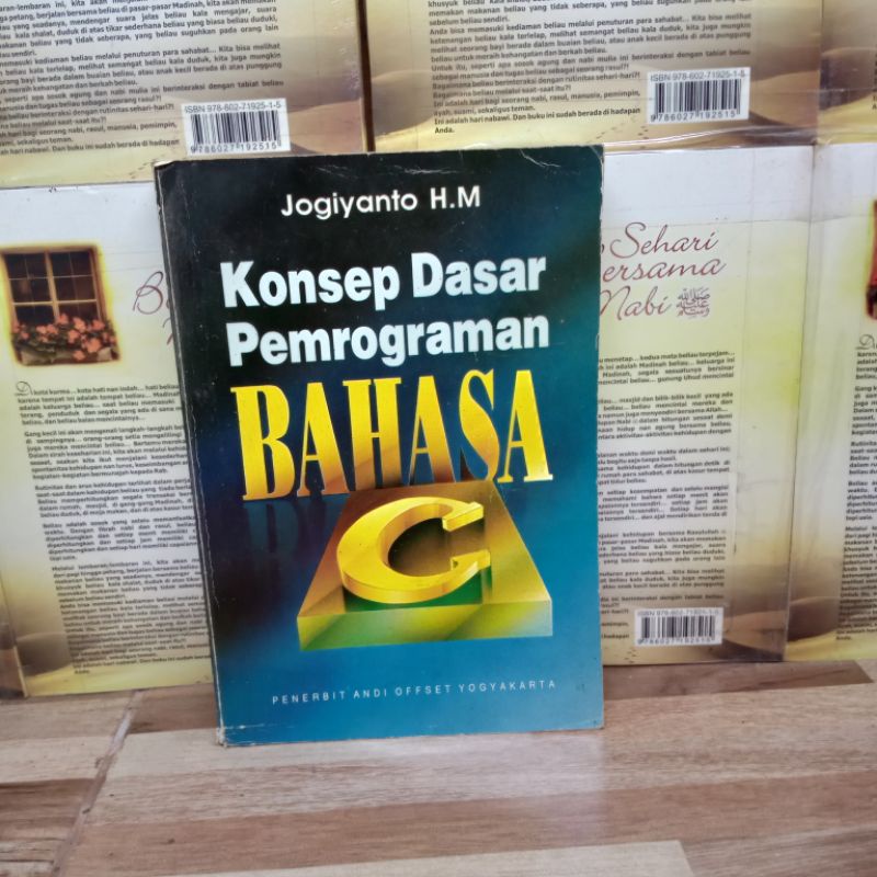 

BUKU ORIGINAL - KONSEP DASAR PEMROGRAMAN BAHASA C