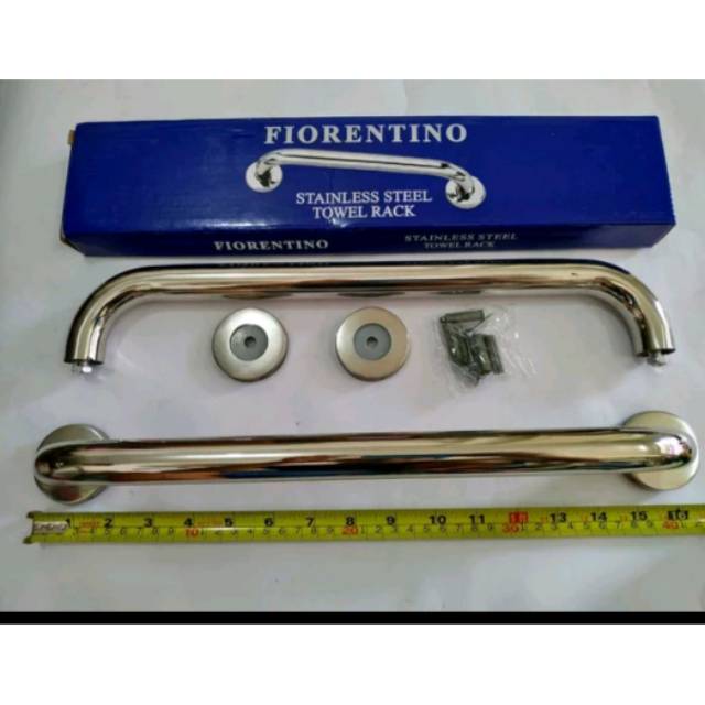 HANDLE BATHUB TOILET STAINLES 35CM -  HANDLE DINDING WC TOILET - PEGANGAN KAMAR MANDI 35CM/PEGANGAN LANSIA