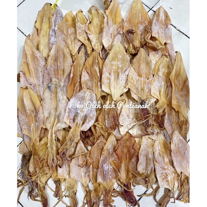 

JUHI - JIU NG 100g - JIU HE - SOTONG PANGKONG - SOTONG KERING TAWAR - CUMI KERING