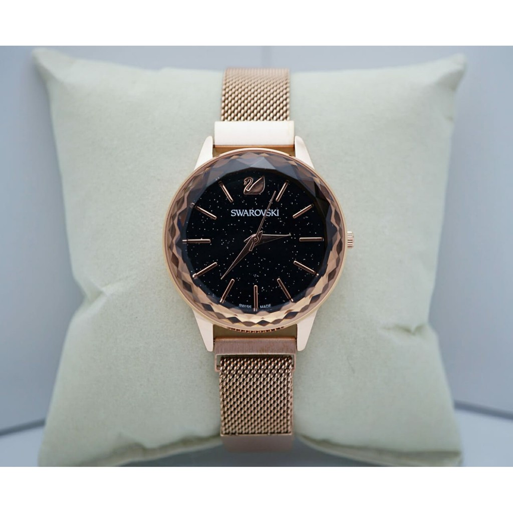 Jam Tangan Wanita Swarovski Tali Rantai
