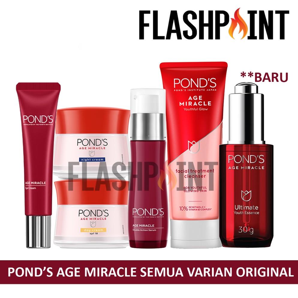 Pond'S Age Miracle Day Night Cream 50 Gram Ponds 50G Siang / Malam Serum Foam Eye Essence Whip Cream