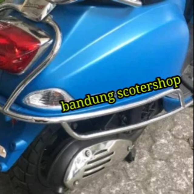 Crash Bar/Aksesoris Vespa Metik Modern/Lx/S 125 Iget/250/Lxv/Pelindung Body/Crashbar