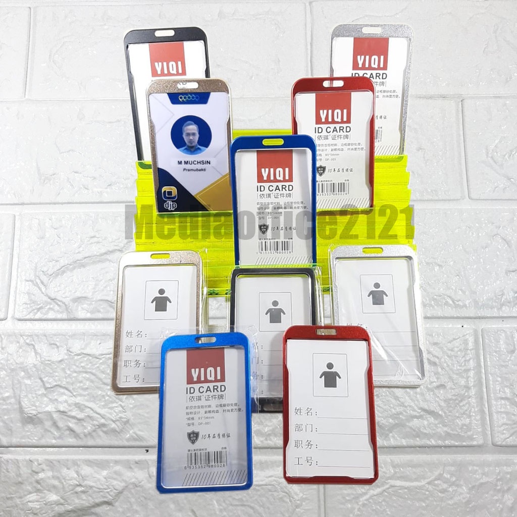 

Aluminium ID Card Holder Premium/ Tempat Kartu Aluminium - KUALITAS PREMIUM