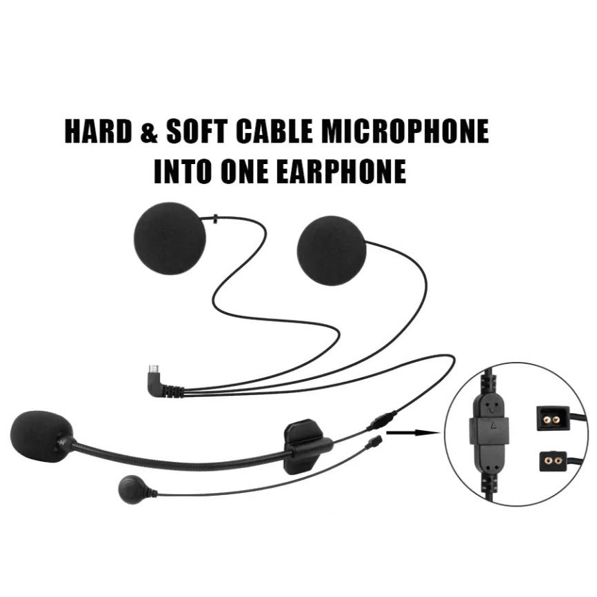 SPARE PART QTB35 CHARGER ONLY OR QTB5 HEADSET MIC BLUETOOTH HELM HEADSET ORIGINAL-HEADSET NON TYPE C