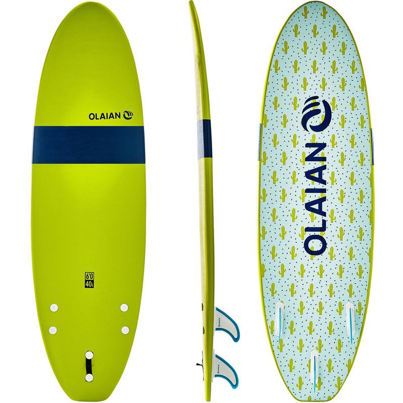 Soft Surfboard Surf Board Papan Selancar Surfing 6 Inch Foam Beginner Pemula Kid Anak Bawah 30 Kg