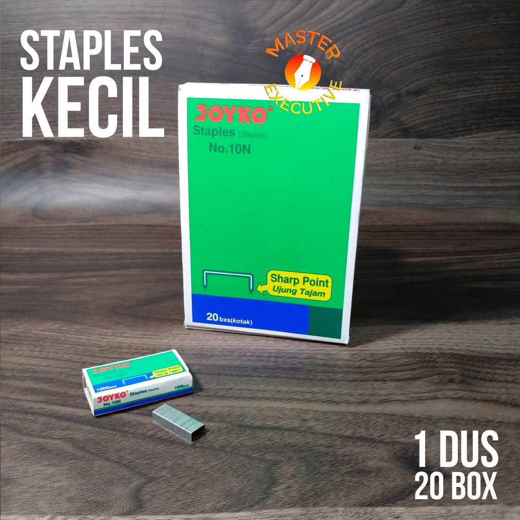 

[Dus - 20 Box] Joyko Isi Staples / Hekter / Stapler no. 10
