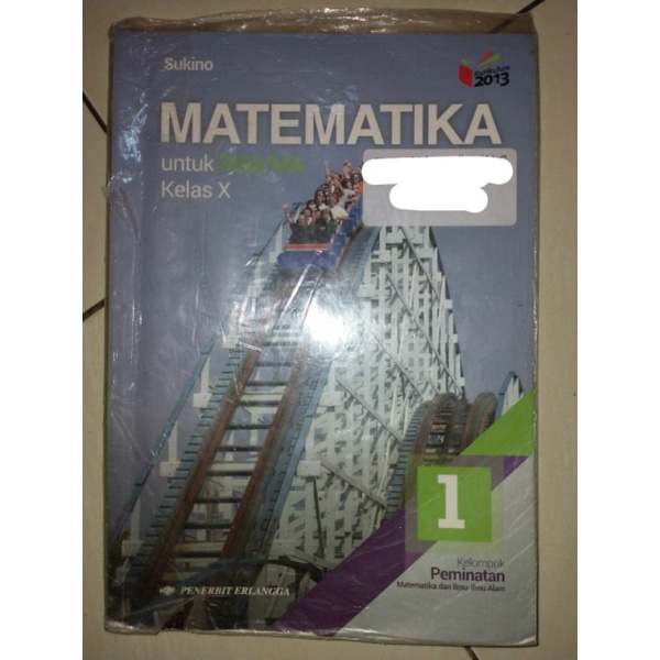 

PAKET MATEMATIKA ERLANGGA 10 SMA K13 REVISI