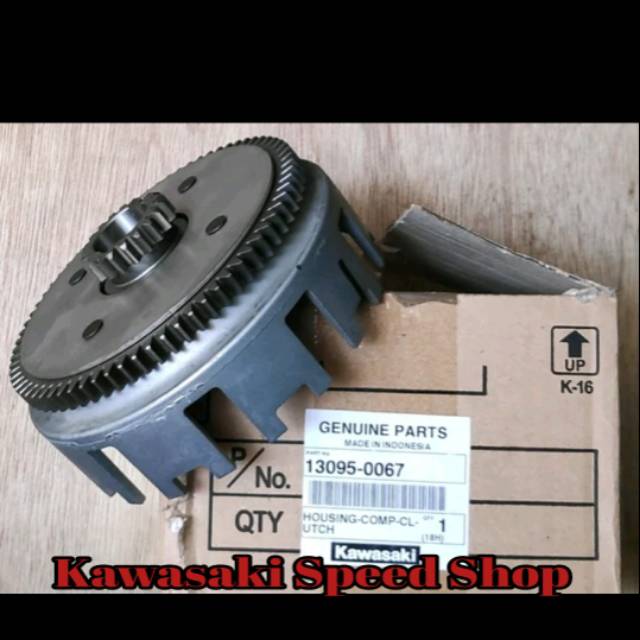 Rumah kampas kopling Ninja R ninja Rr original part kawasaki
