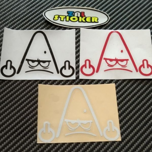 

sticker cutting miniatur lucu