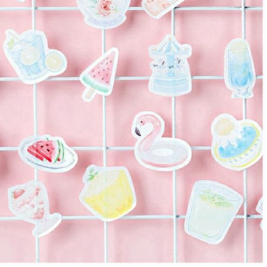 

✥ Sticker Deco Soft Food Dream Scrapbook DIY Bujo Planner Diary ☃