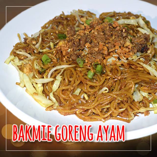 

Bakmie ayam goreng dan bakmie ayam goreng frozen