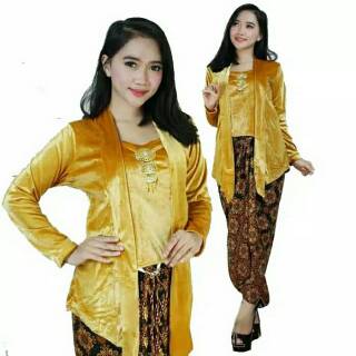 Stelan Kebaya Bludru Baju Pengantin Bridesmaids Kondangan Stelan Kebaya Bludru Baju Pengantin Bridesmaids Kondangan