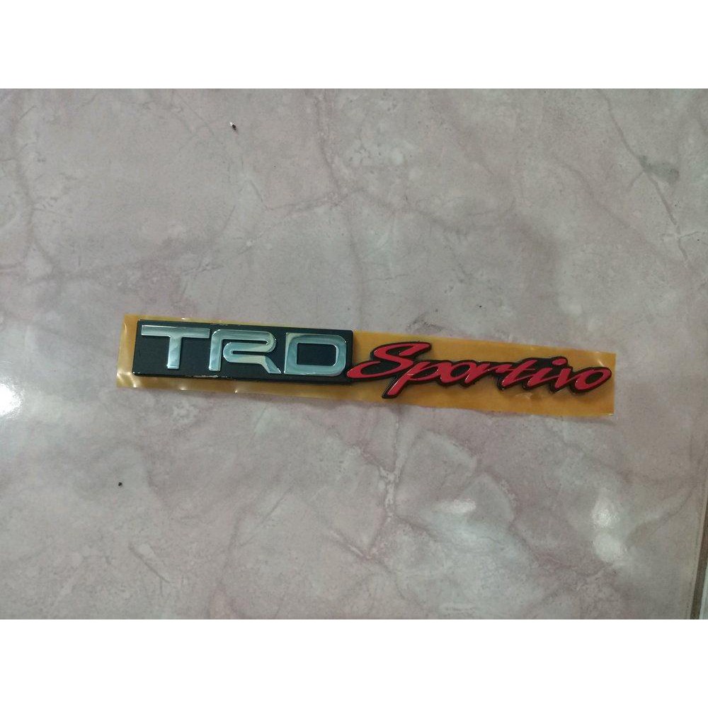 Emblem TRD Sportivo Yaris Rush ori