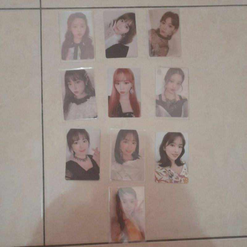 PHOTOCARD IZ*ONE IZONE HEART*IZ YENA YUJIN SAKURA WONYOUNG CHAEWON EUNBI MINJU