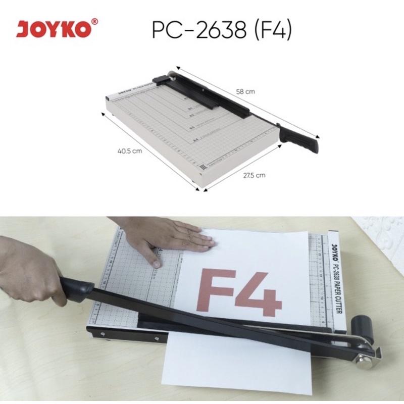 JOYKO - PAPER CUTTER FOLIO F4 / PEMOTONG KERTAS