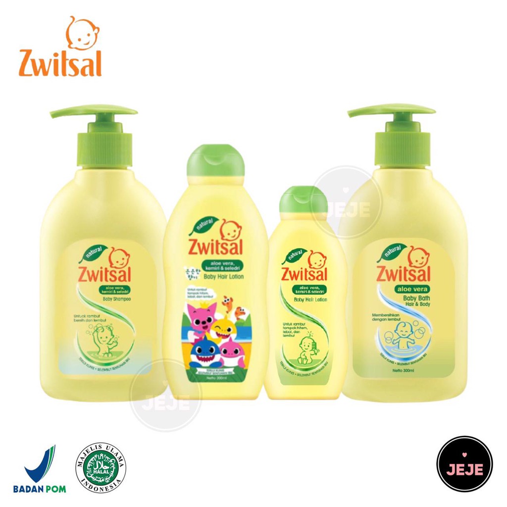 Zwitsal Baby Series | Hair Lotion Shampoo Bath Oil