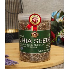

Organic Black Chia Seed 350 gr Chiaseed Chiajoy Original