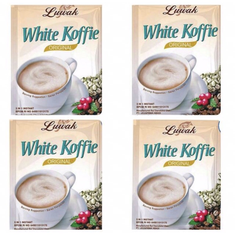 

LUAK WHITE COFFE SACHET/RENCENG