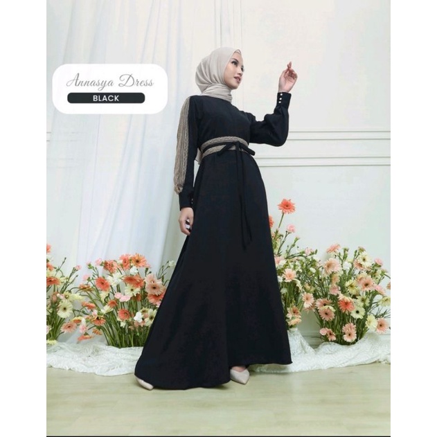 Annasya Dress By Gamaleea (Only Black S)
