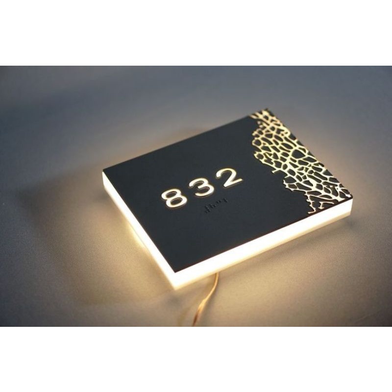 NOMOR RUMAH EXCLUSIVE LED, NOMOR RUMAH ELEGANT, NOMOR RUMAH MODERN, NOMOR RUMAH ORNAMEN, NOMOR RUMAH