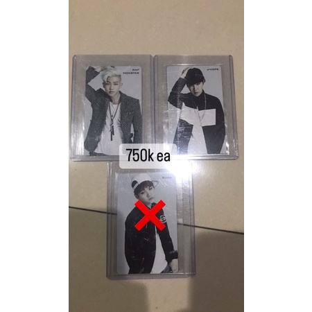 

photocard wake up jp jhope & namjoon