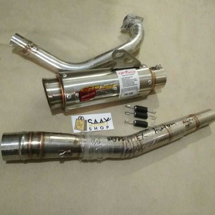 KNALPOT CLD RACING SATRIA FU TYPE MONSTER perkakas