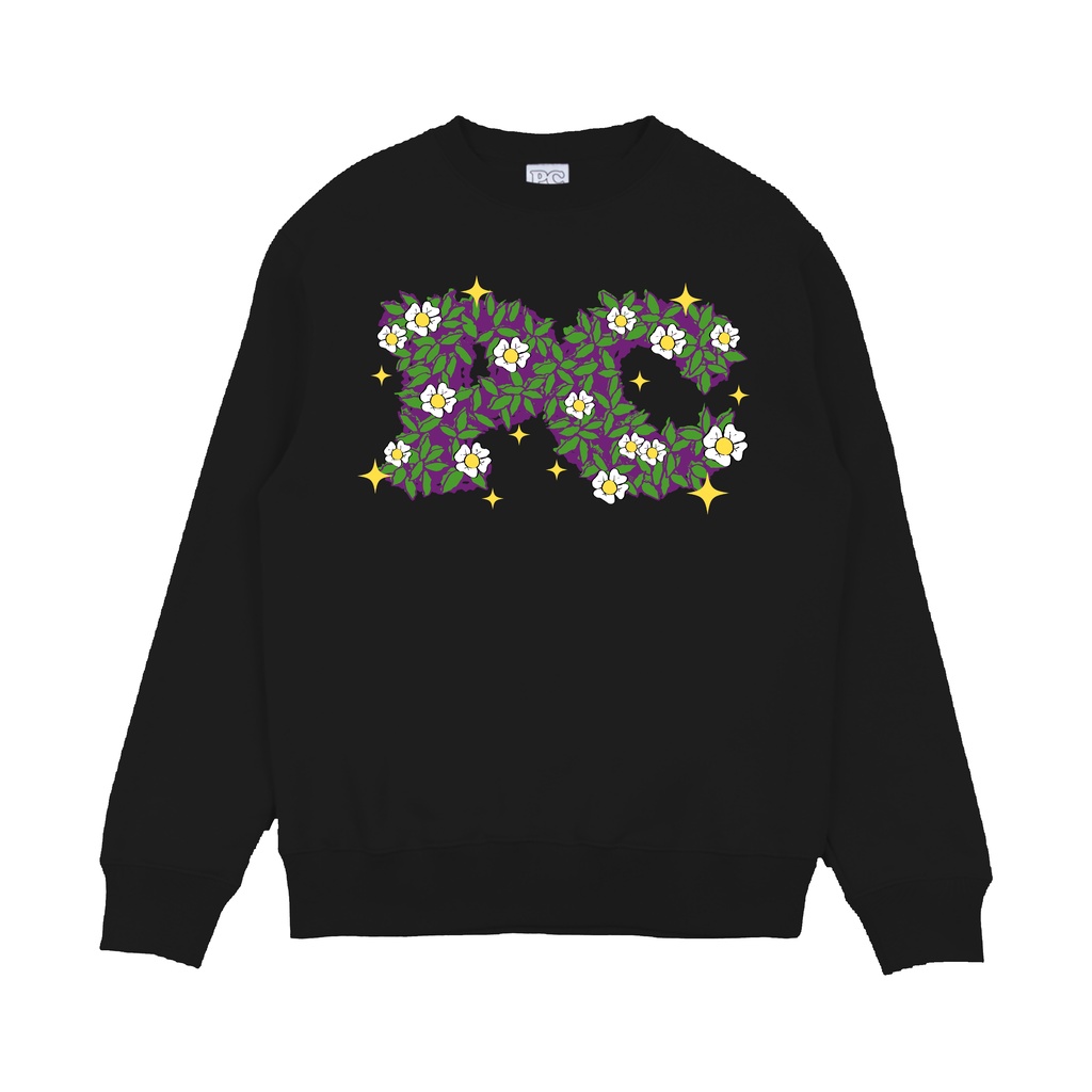 Public Culture - Bloom Sweater - Black