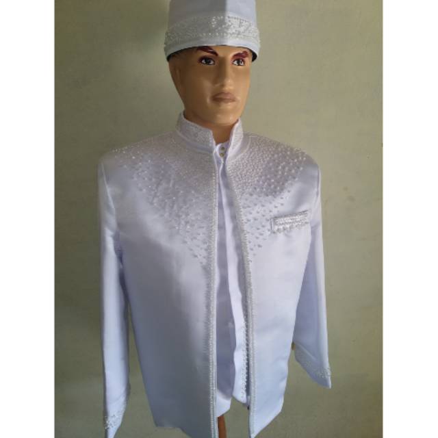 Beskap akad nikah jas pengantin walimahan