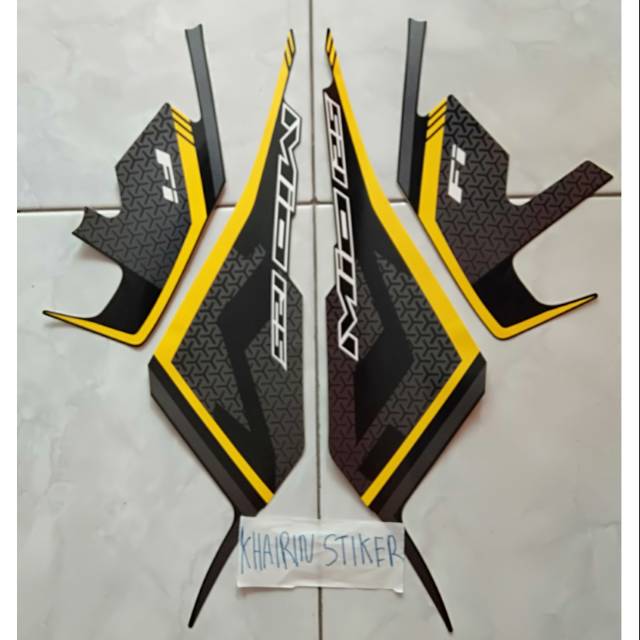 Striping mio m3 2019 hitam