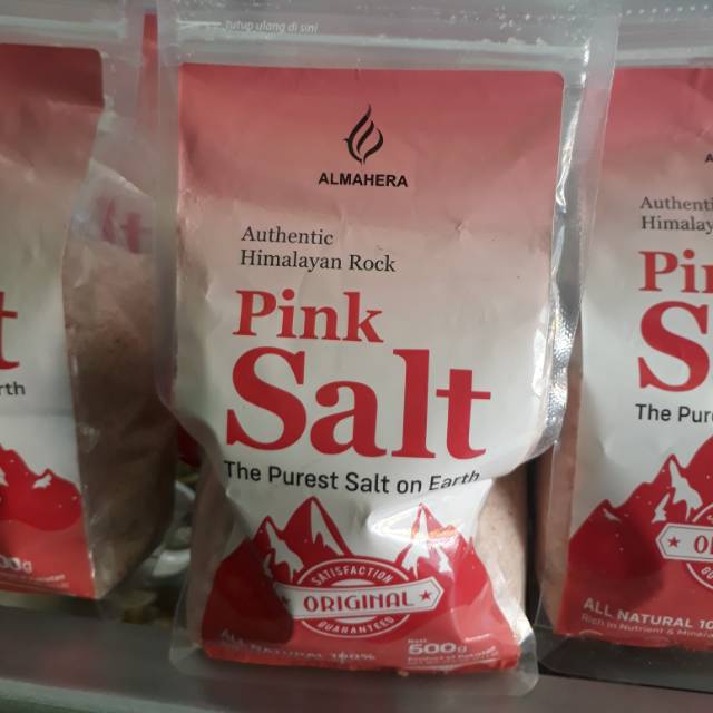 

Himalayan pink salt