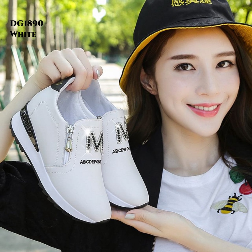 RESTOCK WYN SNEAKERS WEDGES FASHION KOREA DG1890