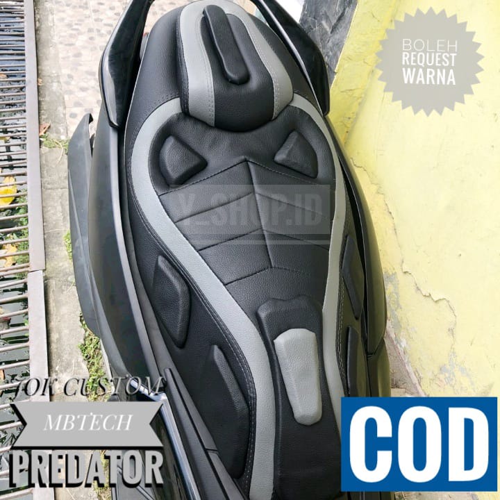 Cover Kulit Jok Motor Nmax 2015 2018 New 2020 2023 Custom Predator Terbaru Anti Rembes