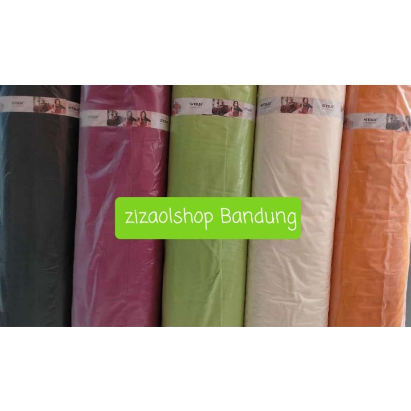 kain polos katun cvc star meteran