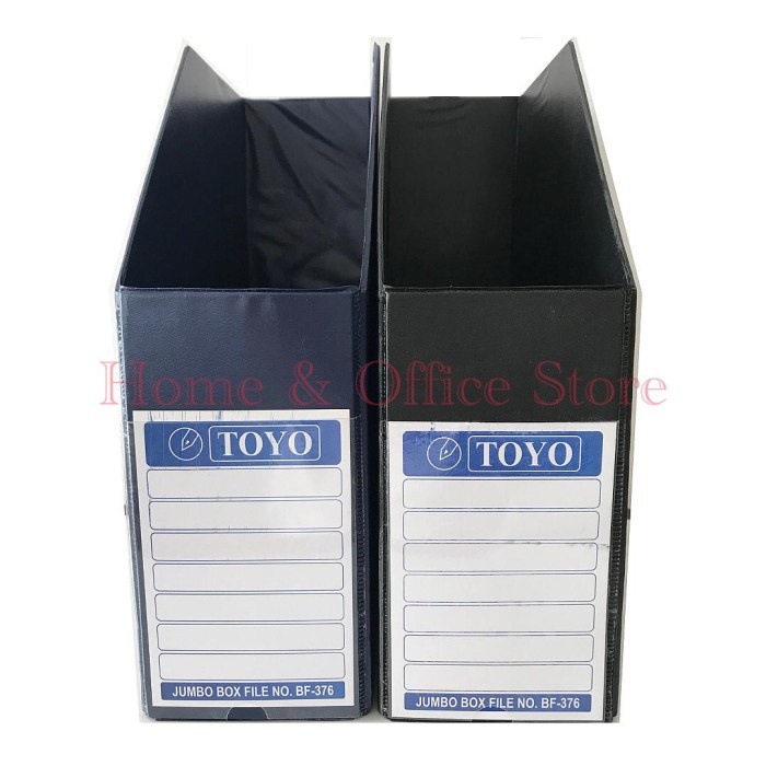 

File-Box- Toyo Box File Folio Bf-376 / Box File Lipat Folio - Biru Tua -Box-File.