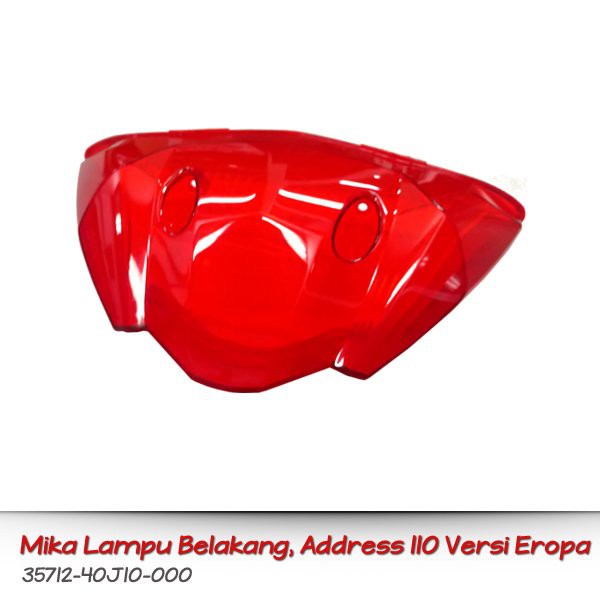 MIKA LAMPU BELAKANG ADDRESS 110 VERSI EROPA