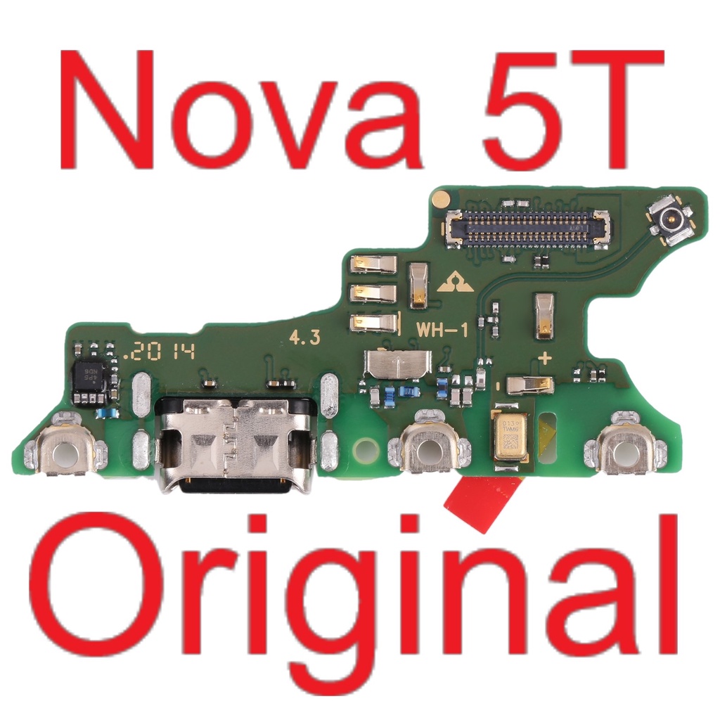 Original Board Konektor Charger - Microphone Mic - Huawei Nova 5T