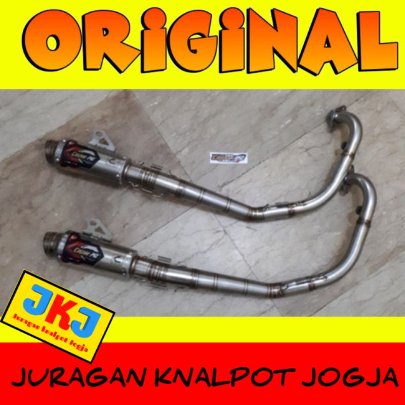 Knalpot Mx King Creampie CP3 Stenlis original