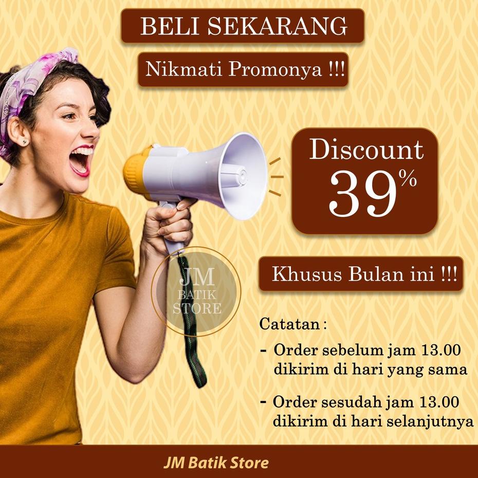 Bagus Banget.. Kain Batik Solo Jarik Prodo H. Santoso Istana President Motif Sidomukti Katun Premium