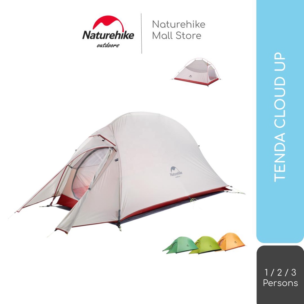 TENDA CLOUD UP 1 210T / 20D NATUREHIKE NH18T010-T 1P CAMPING UPGRADE