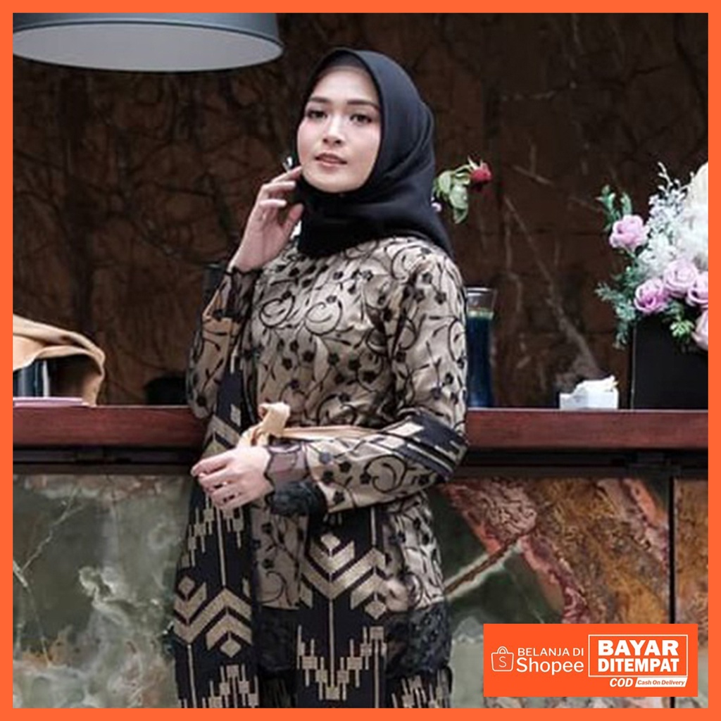 Kebaya Brukat Kebaya Kurung Brukat Kebaya Tunik Brukat Kebaya Modern Kebaya Wisuda Termurah Atasan Kebaya Murah-Kinthana